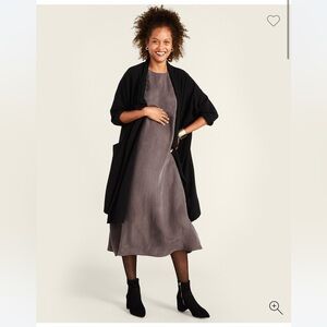 Hatch Maternity The James Dress in Grey Cupro size 3